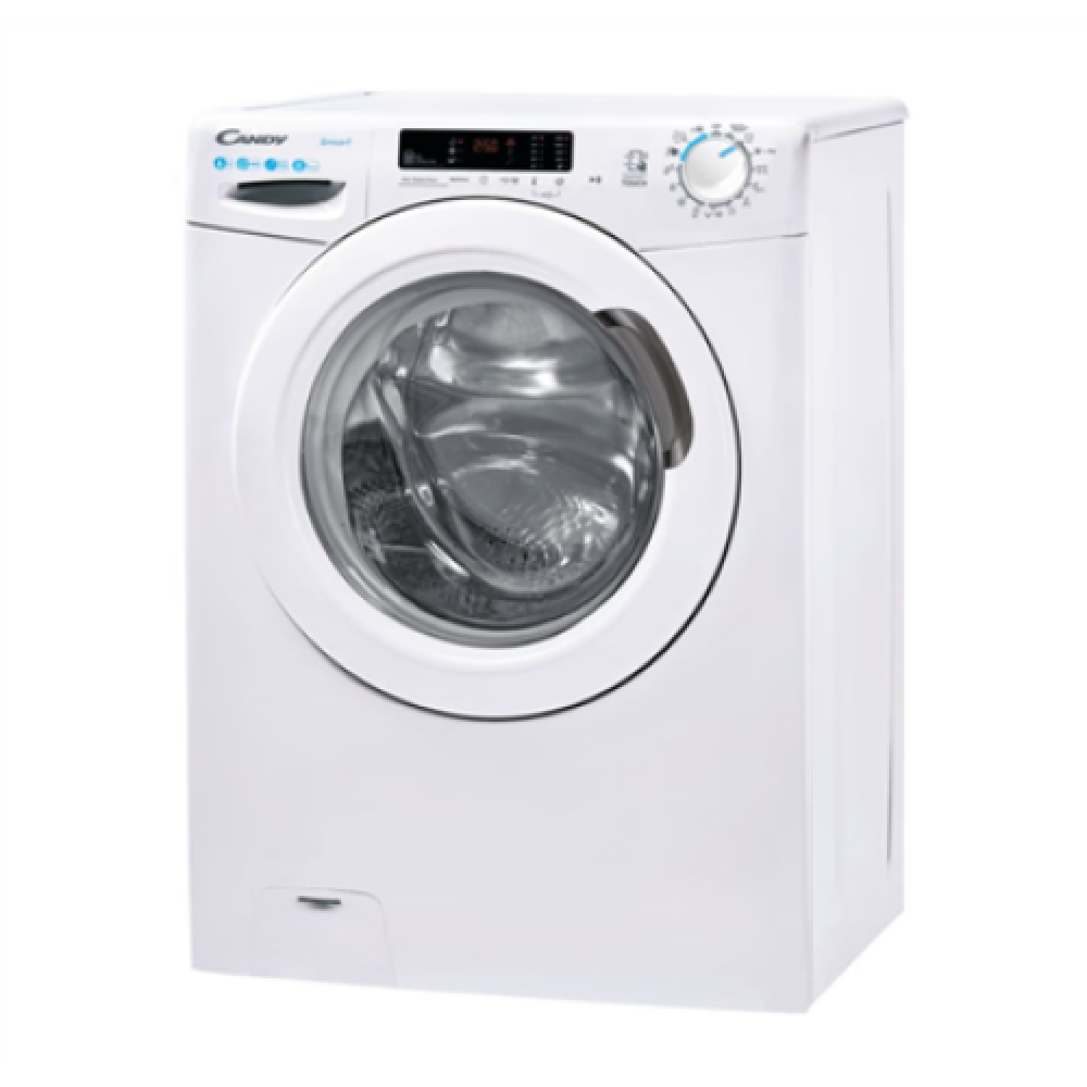Candy Washing Machine , CS4 1262DE/1-S , Energy efficiency class D , Front loading , Washing capacity 6 kg , 1200 RPM , Depth 45 cm , Width 60 cm , Display , LCD , Near Field Communication (NFC) , White