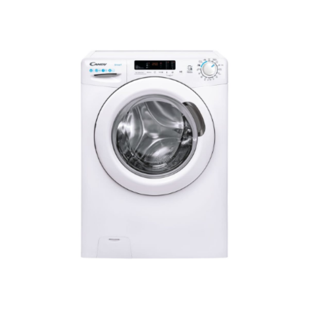 Candy Washing Machine , CS4 1262DE/1-S , Energy efficiency class D , Front loading , Washing capacity 6 kg , 1200 RPM , Depth 45 cm , Width 60 cm , Display , LCD , Near Field Communication (NFC) , White