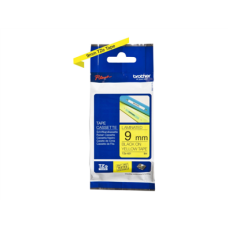 Brother , TZe-621 Laminated Tape , Black on Yellow , TZe , 8 m , 9 cm