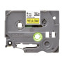 Brother , TZe-621 Laminated Tape , Black on Yellow , TZe , 8 m , 9 cm
