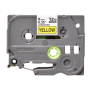 Brother , TZe-621 Laminated Tape , Black on Yellow , TZe , 8 m , 9 cm