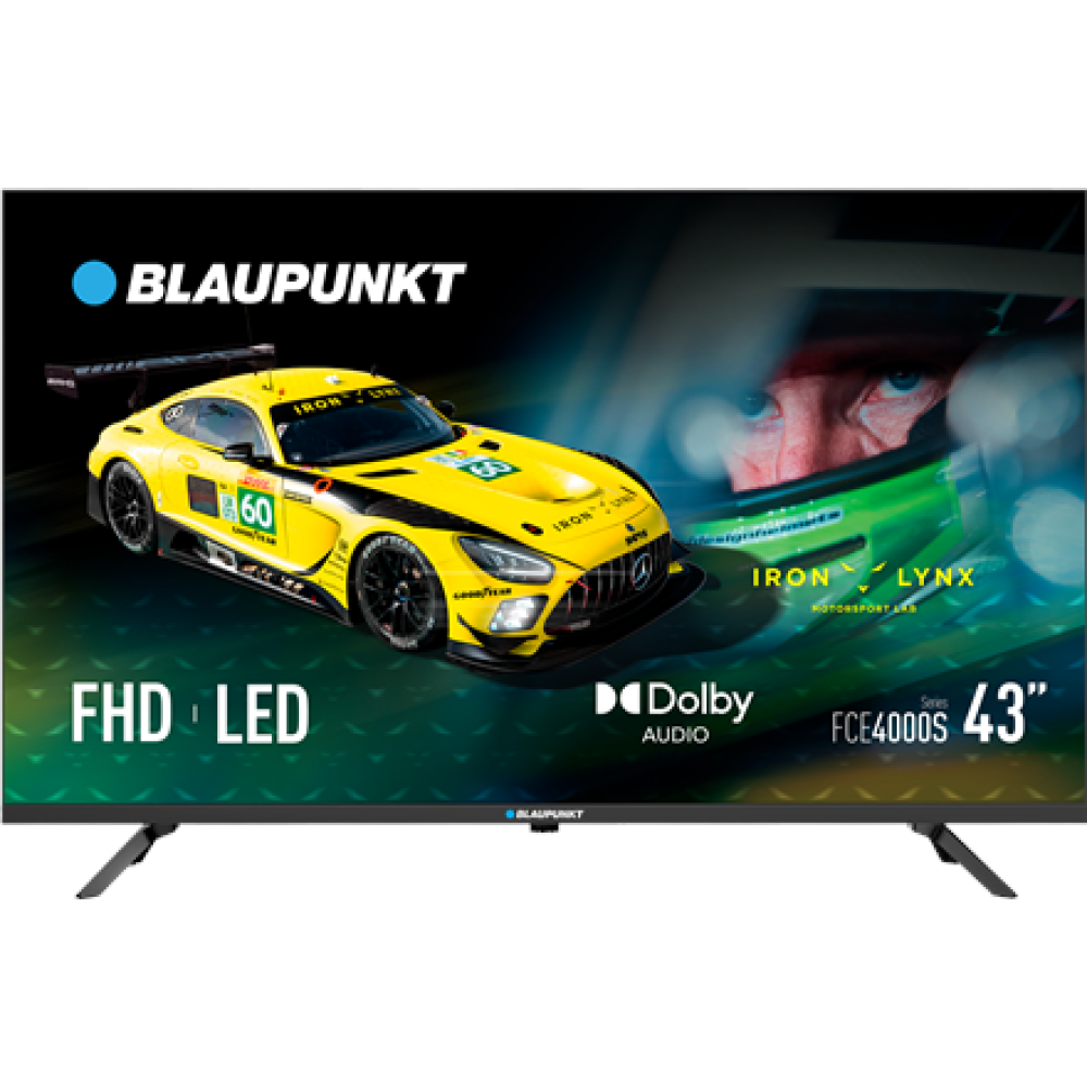 Blaupunkt LED TV , 40FCE4000S , 40 , HD , Black