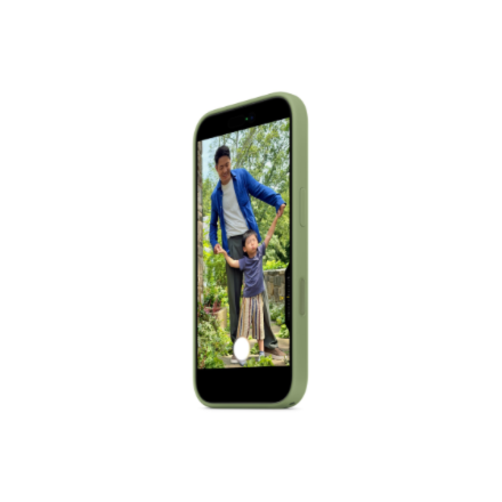 Apple iPhone 17 Silicone Case with MagSafe - Light Moss , Apple