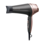 Remington , Curl and Straight Confidence Hair Dryer , D5706 , 2200 W , Number of temperature settings 3 , Ionic function , Diffuser nozzle , Black