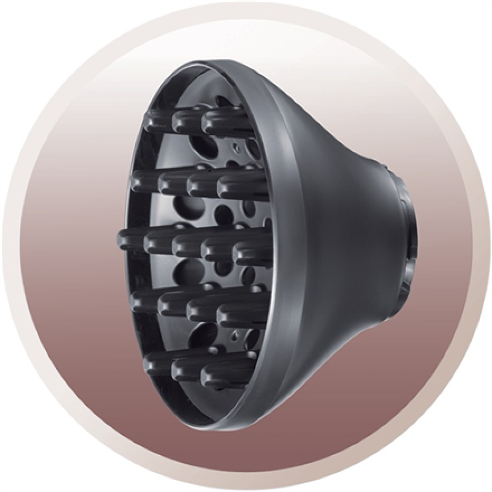 Remington , Curl and Straight Confidence Hair Dryer , D5706 , 2200 W , Number of temperature settings 3 , Ionic function , Diffuser nozzle , Black