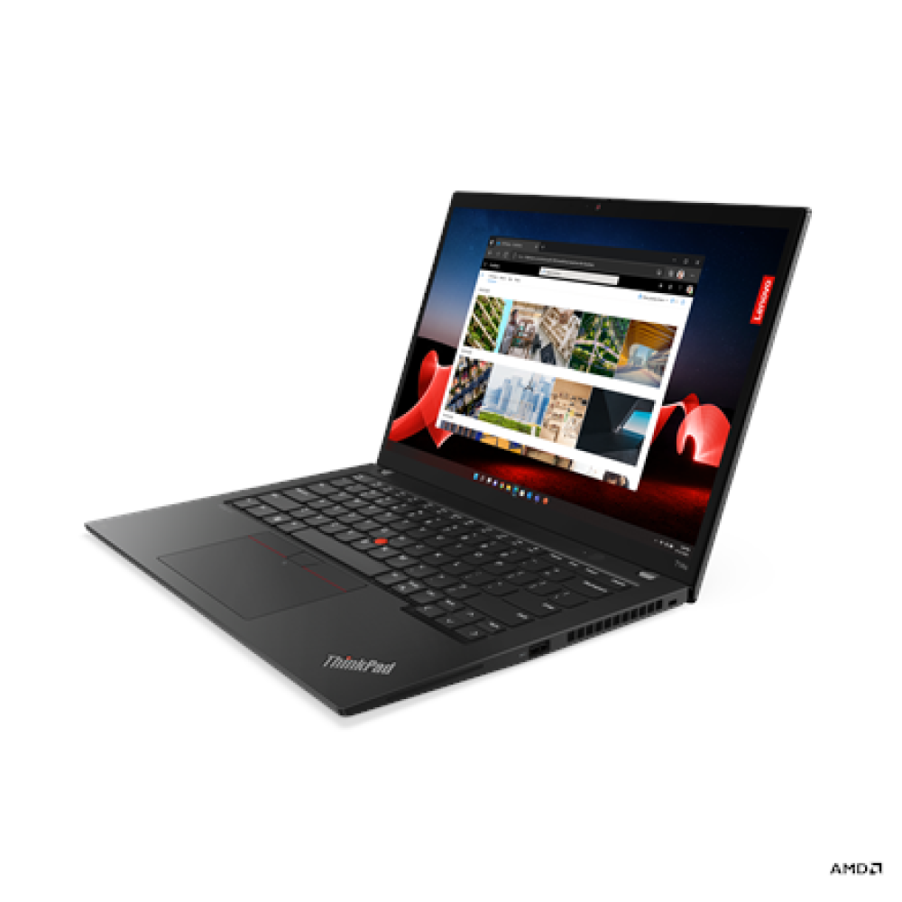 Lenovo ThinkPad T14s , Deep Black , 14 , IPS , WUXGA , 1920 x 1200 pixels , Anti-glare , AMD Ryzen 5 , 7540U , 16 GB , Soldered LPDDR5x , Solid-state drive capacity 512 GB , AMD Radeon 740M Graphics , Windows 11 Pro , 802.11ax , Bluetooth version 5.3 , LT