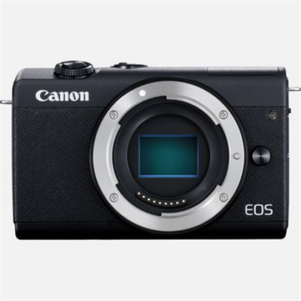 Canon EOS M200 + EF-M 15-45 IS STM SLR camera 24.1 MP ISO 25600 Display diagonal 3.0 Wi-Fi Automatic, manual CMOS Black Viewfinder Image sensor size (W x H) 22.3 x 14.9 cm