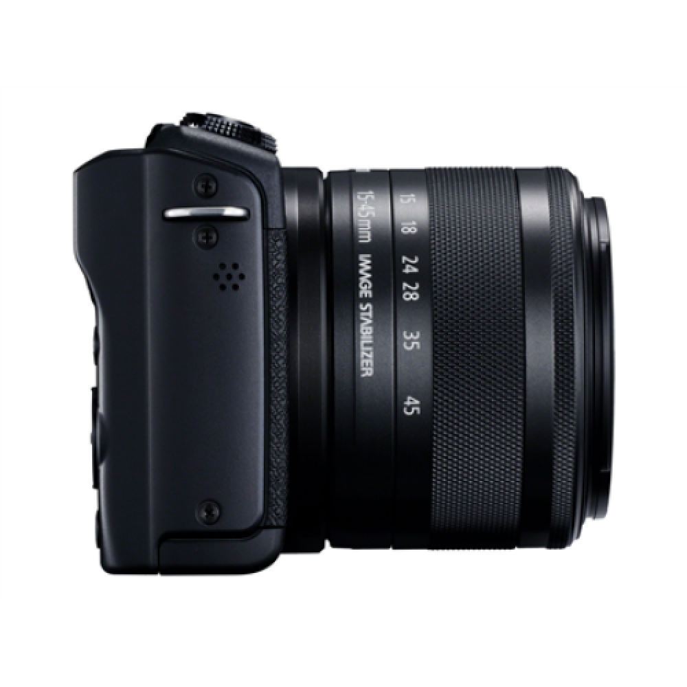 Canon EOS M200 EF-M 15-45 IS STM SLR camera MP ISO