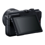 Canon EOS M200 + EF-M 15-45 IS STM SLR camera 24.1 MP ISO 25600 Display diagonal 3.0 Wi-Fi Automatic, manual CMOS Black Viewfinder Image sensor size (W x H) 22.3 x 14.9 cm