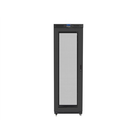 Lanberg , Rack cabinet 19 free-standing 47U/800x1000 (flat pack) with mesh door, LCD , FF01-8047-23BL , Black