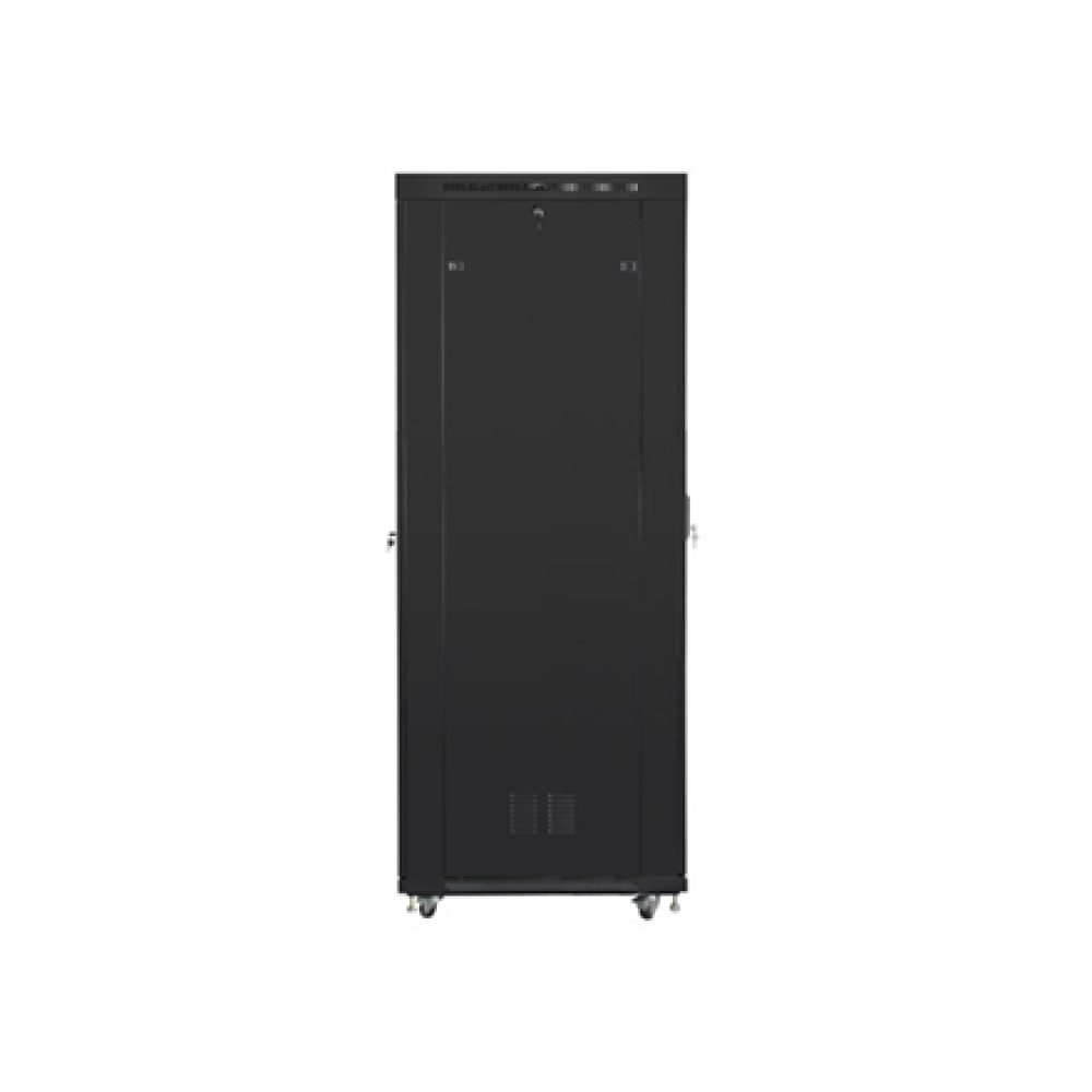Lanberg , Rack cabinet 19 free-standing 47U/800x1000 (flat pack) with mesh door, LCD , FF01-8047-23BL , Black