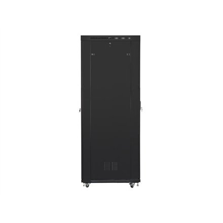Lanberg , Rack cabinet 19 free-standing 47U/800x1000 (flat pack) with mesh door, LCD , FF01-8047-23BL , Black