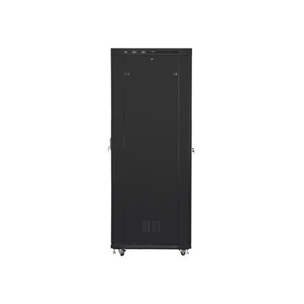 Lanberg , Rack cabinet 19 free-standing 47U/800x1000 (flat pack) with mesh door, LCD , FF01-8047-23BL , Black