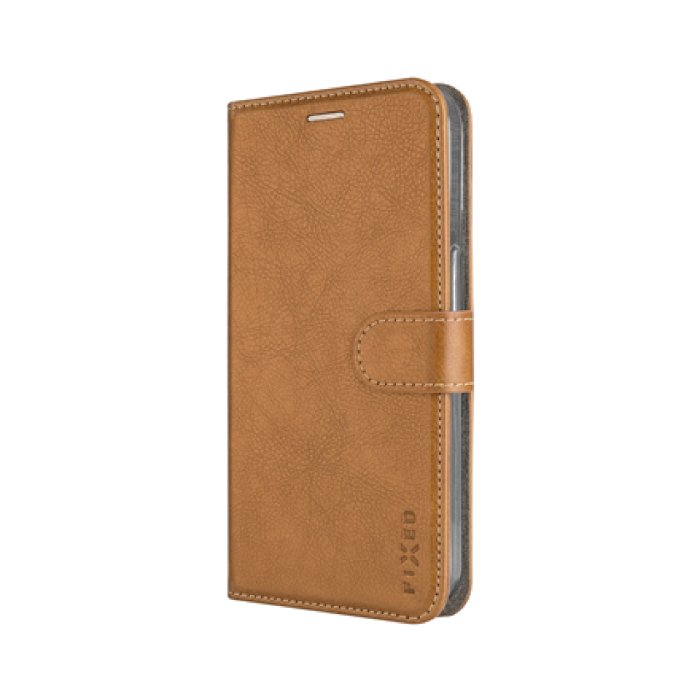 Fixed Opus , Book Case , Samsung , Galaxy A57 5G , Synthetic leather , Brown