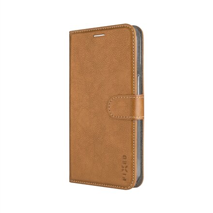 Fixed Opus , Book Case , Samsung , Galaxy A57 5G , Synthetic leather , Brown