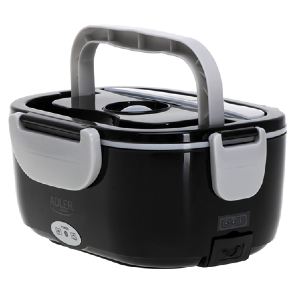 Adler , Electric lunch box with 5 litres thermal bag , AD 4521 , 1 L , Black , Lid included
