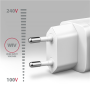 AXAGON Sil wallcharger 1x port USB-C, PD3.0 /PPS/QC4+/SFC/AFC/Apple, 30w , ACU-PD30W