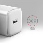 AXAGON Sil wallcharger 1x port USB-C, PD3.0 /PPS/QC4+/SFC/AFC/Apple, 30w , ACU-PD30W
