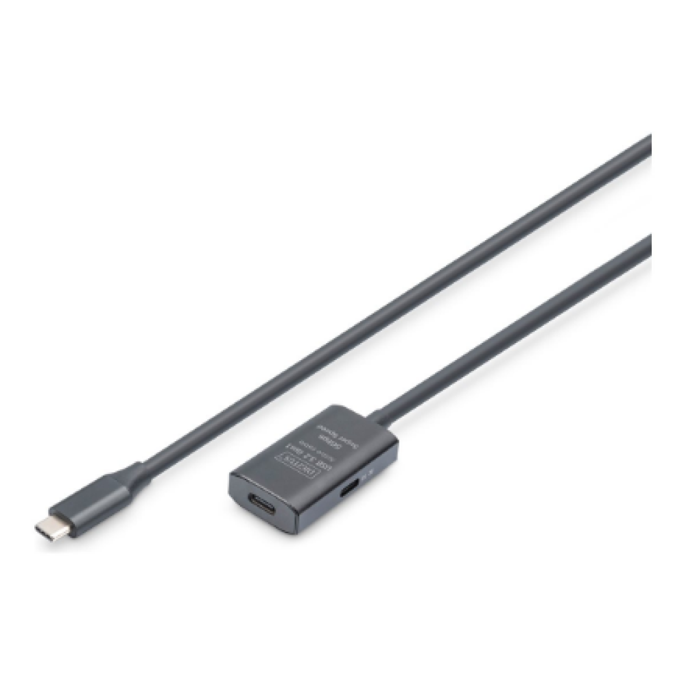 Digitus , Active USB 3.2 Gen2 10G extension cable , DA-73112 , USB-C to USB-C
