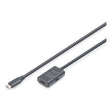 Digitus , Active USB 3.2 Gen2 10G extension cable , DA-73112 , USB-C to USB-C