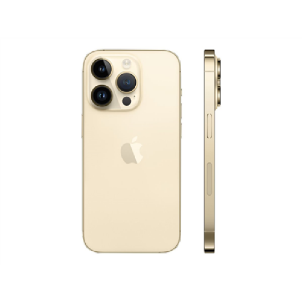 Apple iPhone 14 Pro Gold, 6.1 , Super Retina XDR display with ProMotion, 2532 x 1170 pixels, Apple, A16 Bionic, Internal RAM 6 GB, 512 GB, Dual SIM, Nano-SIM, 5G, Main camera 48+12+12 MP, Secondary camera 12 MP, iOS, 16, 3200 mAh