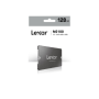 Lexar , NS100 , 128 GB , SSD form factor 2.5 , Solid-state drive interface SATA III , Read speed 520 MB/s , Write speed 510 MB/s