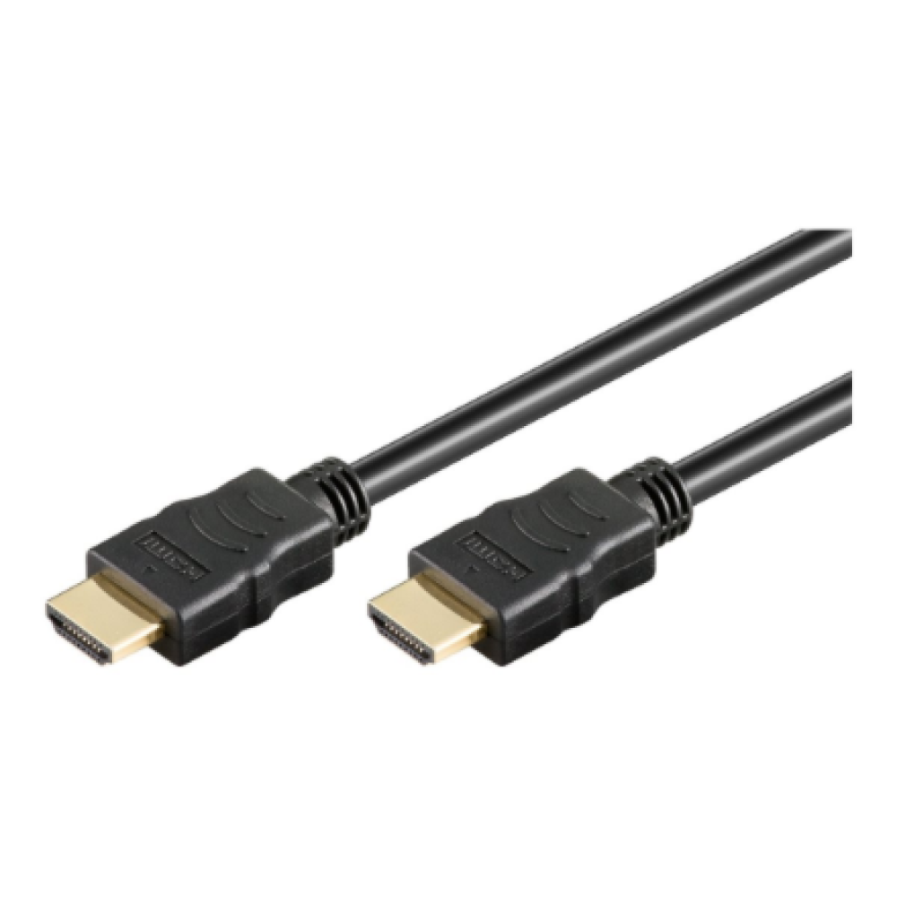 Goobay 80102 HDMI High‑Speed Cable with Ethernet , Soft , 1.5 m