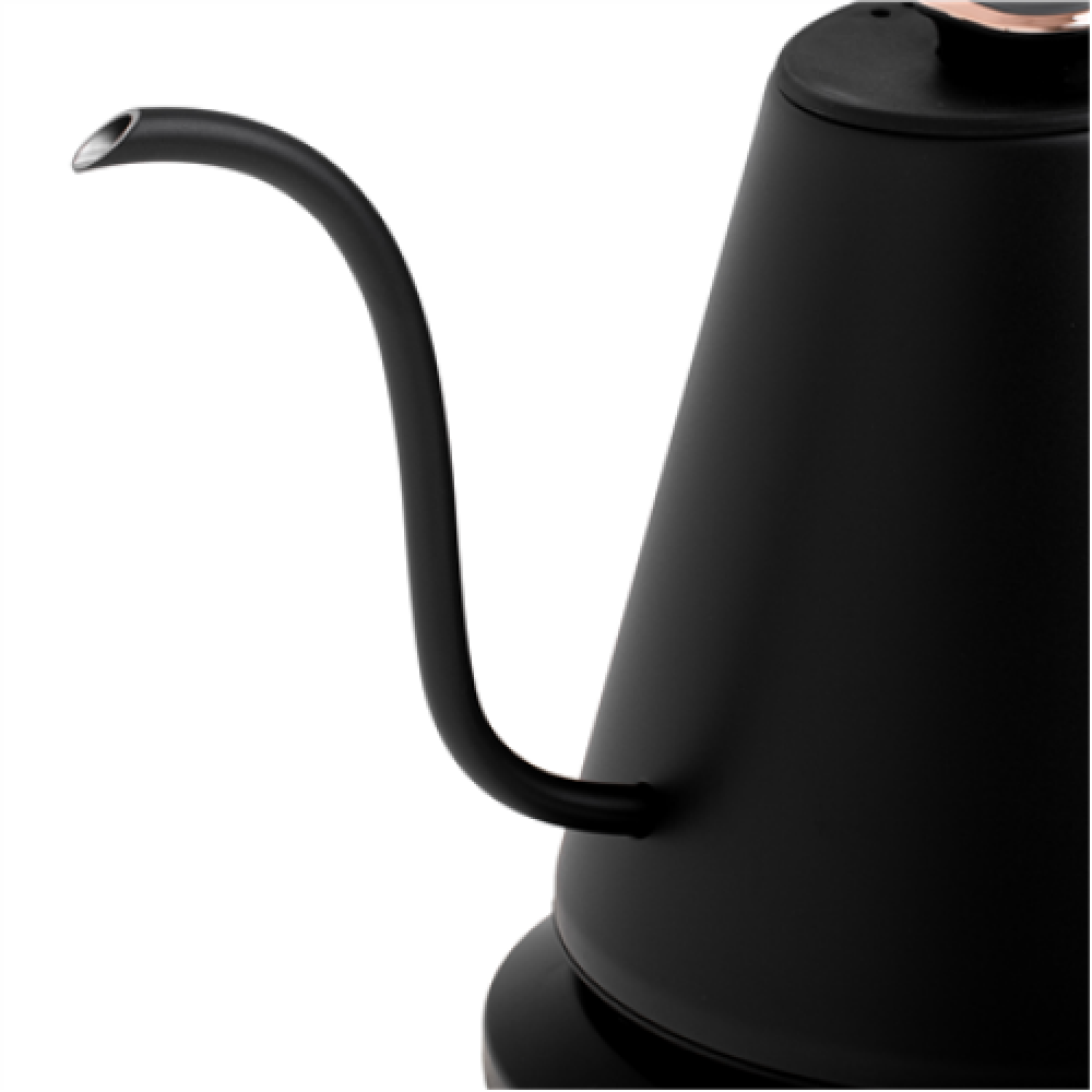Adler Kettle , AD 1349 , Electric , 1100 W , 1 L , Stainless steel , 360° rotational base , Black/Gold