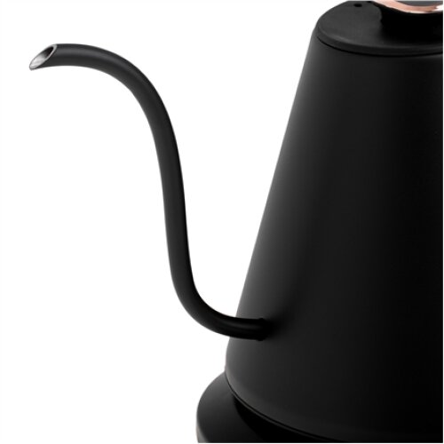 Adler Kettle , AD 1349 , Electric , 1100 W , 1 L , Stainless steel , 360° rotational base , Black/Gold