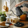 Adler Kettle , AD 1349 , Electric , 1100 W , 1 L , Stainless steel , 360° rotational base , Black/Gold