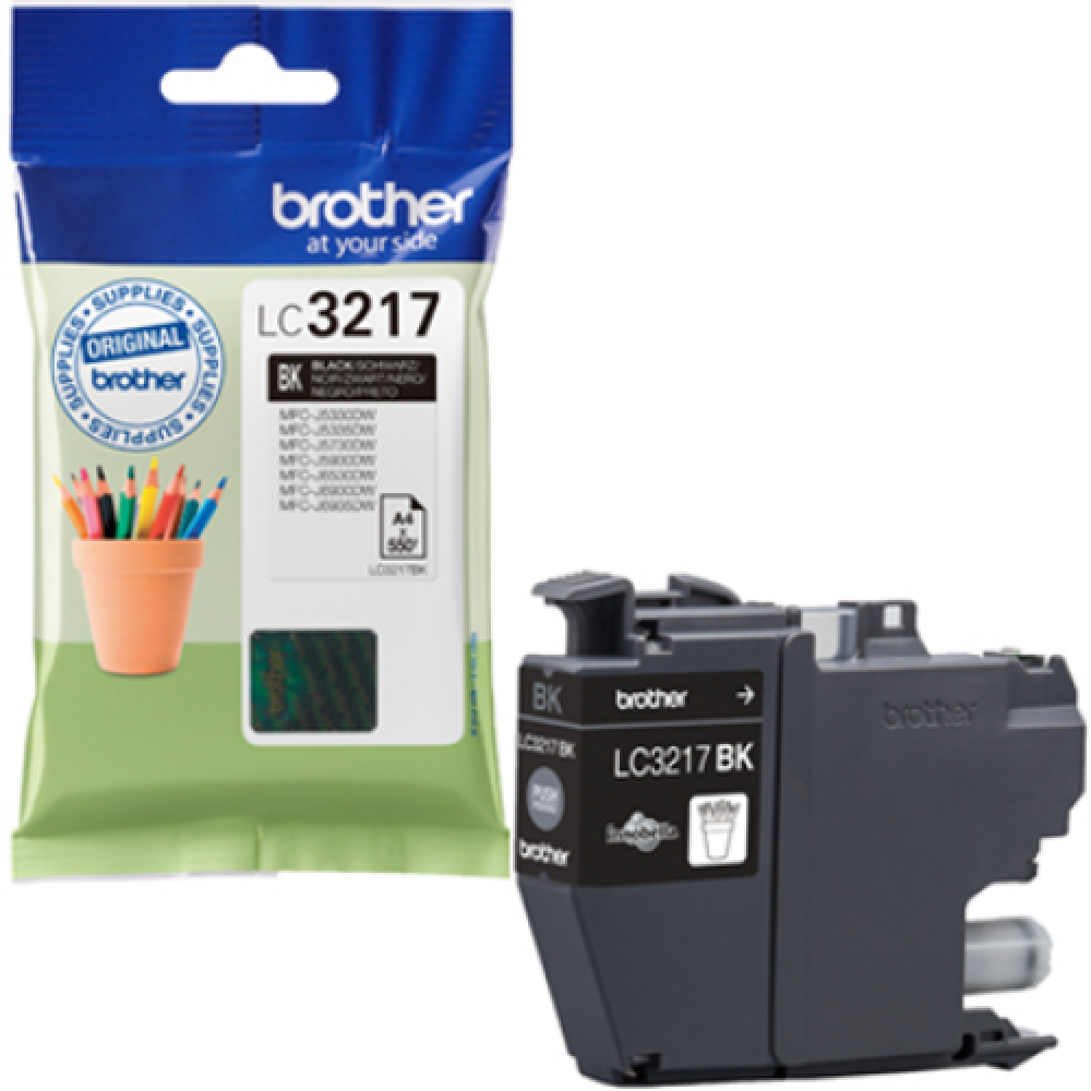 Brother LC3217BK , Ink Cartridge , Black