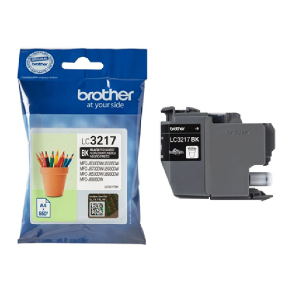 Brother LC3217BK , Ink Cartridge , Black