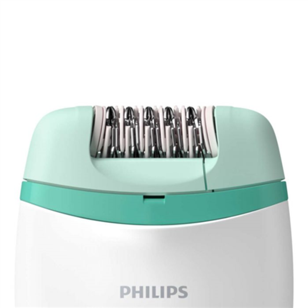 Philips , Epilator , Satinelle Essential BRE245/00 , White/Green