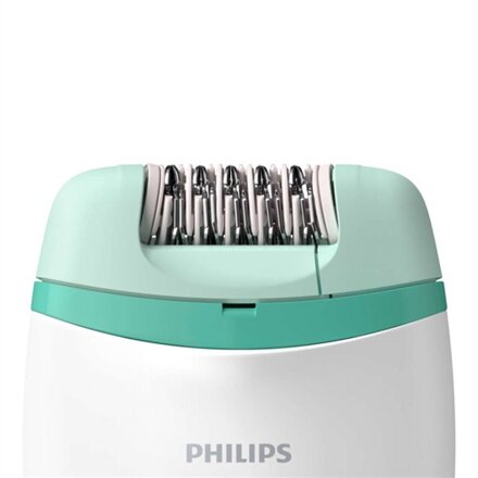 Philips , Epilator , Satinelle Essential BRE245/00 , White/Green