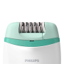 Philips , Epilator , Satinelle Essential BRE245/00 , White/Green