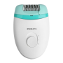 Philips , Epilator , Satinelle Essential BRE245/00 , White/Green