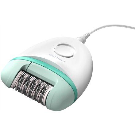 Philips , Epilator , Satinelle Essential BRE245/00 , White/Green