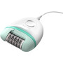 Philips , Epilator , Satinelle Essential BRE245/00 , White/Green