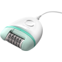 Philips , Epilator , Satinelle Essential BRE245/00 , White/Green