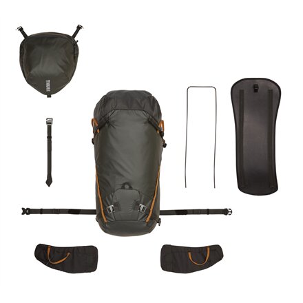 Thule , Stir Alpine, 40L , Hiking backpacks , Obsidian , Shoulder strap