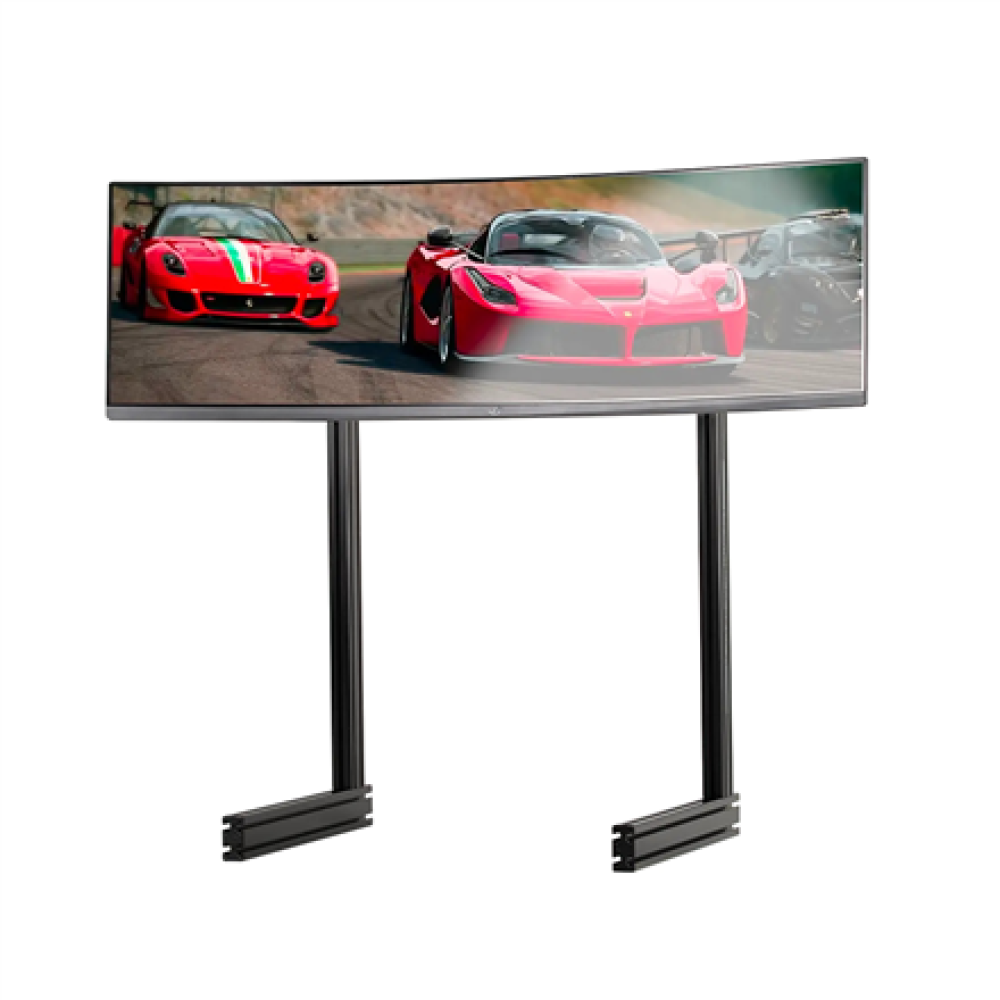 Next Level Racing Floor stand , ELITE Free Standing Single Monitor Stand , Vertical adjustment , 65 , Black