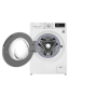 LG Washing Machine F2WV5S8S1E Energy efficiency class C, Front loading, Washing capacity 8.5 kg, 1200 RPM, Depth 48 cm, Width 60 cm, Display, LED, Steam function, Direct drive, Wi-Fi, White