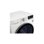 LG Washing Machine F2WV5S8S1E Energy efficiency class C, Front loading, Washing capacity 8.5 kg, 1200 RPM, Depth 48 cm, Width 60 cm, Display, LED, Steam function, Direct drive, Wi-Fi, White