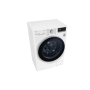 LG Washing Machine F2WV5S8S1E Energy efficiency class C, Front loading, Washing capacity 8.5 kg, 1200 RPM, Depth 48 cm, Width 60 cm, Display, LED, Steam function, Direct drive, Wi-Fi, White
