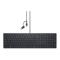 Dell , Collaboration Keyboard , KB525C , Keyboard , Wired , US (QWERTY) , Black , USB-C