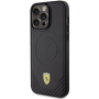 ferrari , FEHMP15XPTEK , Back Cover , iPhone 15 Pro Max , Apple , Artificial leather , Black