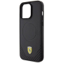 ferrari , FEHMP15XPTEK , Back Cover , iPhone 15 Pro Max , Apple , Artificial leather , Black