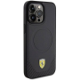 ferrari , FEHMP15XPTEK , Back Cover , iPhone 15 Pro Max , Apple , Artificial leather , Black