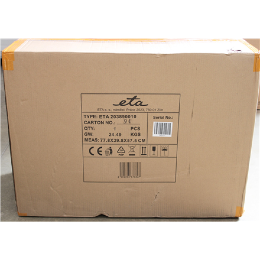 SALE OUT. , ETA Kitchen Machine , ETA203890010 Gratus Kuliner II Max , 1700 W , Number of speeds 12 , Bowl capacity 6.7 L , Gray , DAMAGED PACKAGING