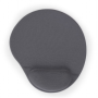 Gembird , MP-GEL-GR Gel mouse pad with wrist support, grey Comfortable , Gel mouse pad , Grey